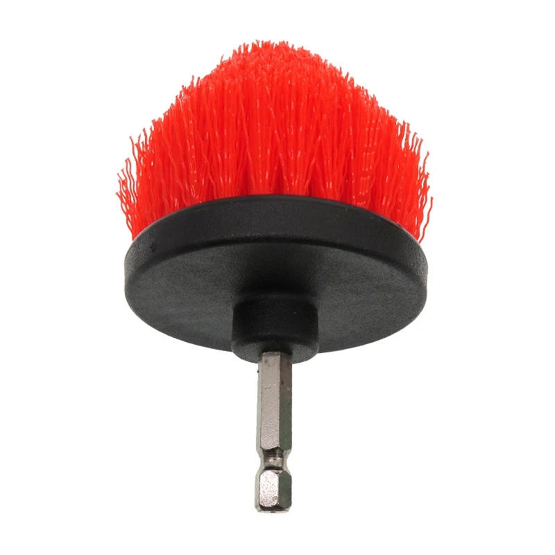 2Pcs Electric Cleaning Brush 2.5 Inch Electric Conical Brush Car Beauty Hex Electric Drill Brush Home Cleaning Brush