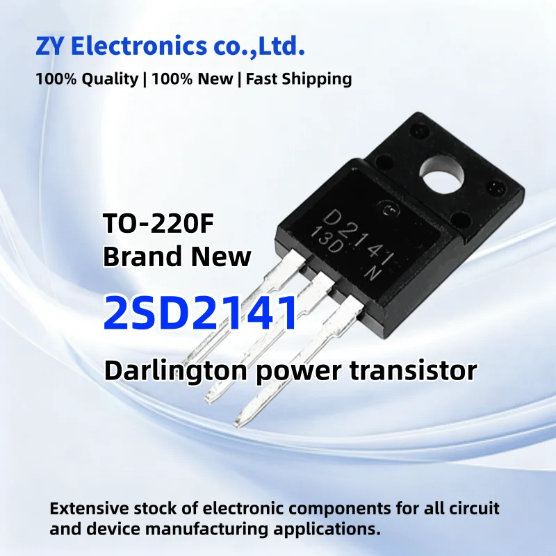 10-20-30PCS 100% New 2SD2141 D2141 TO-220F Darlington power transistor In Stock
