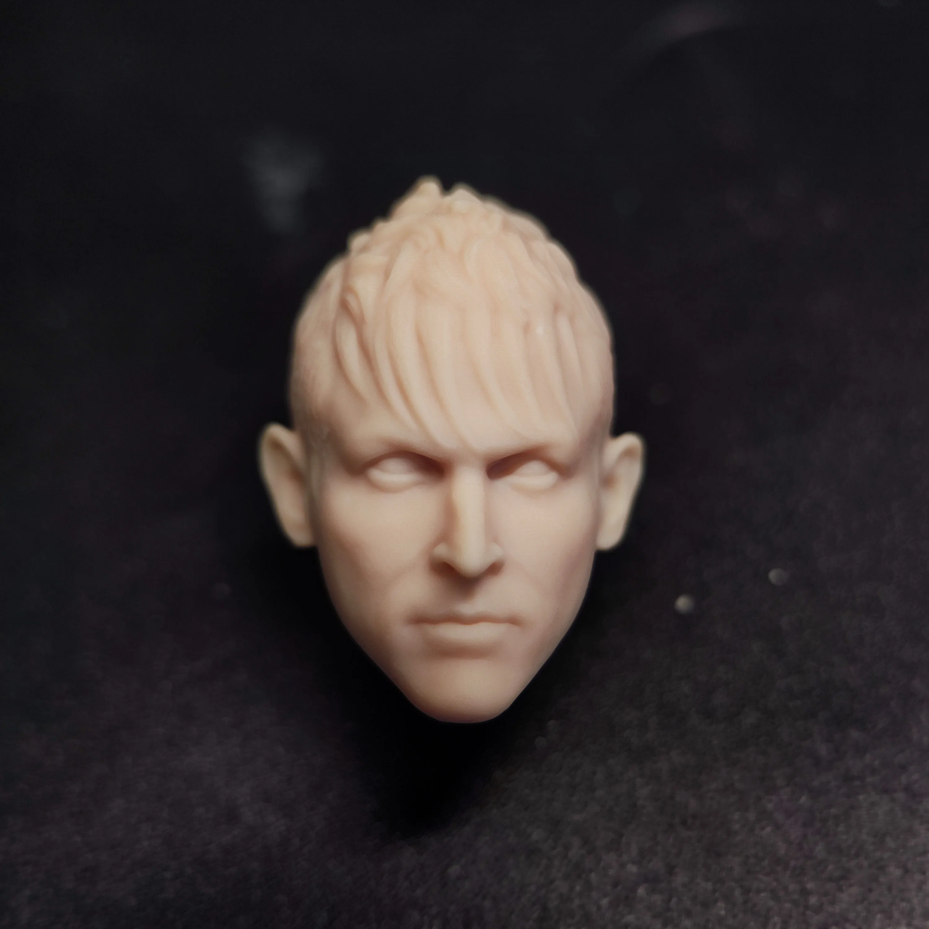 HL1756 DIY Customized 1/18 1/12 1/10 Scale Unpainted Head Sculpt for 3.75