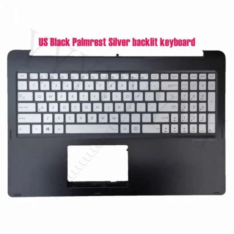 

QQ US Palmrest backlit keyboard for Asus Q551L Q551LN Q551LNB N591L N591LN
