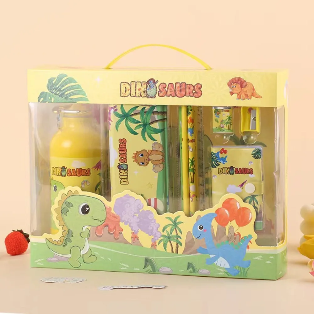 gomma-da-matita-set-di-cancelleria-8-in-1-righello-notebook-bottiglia-d'acqua-set-di-premi-per-studenti-temperamatite-per-cartoni-animati