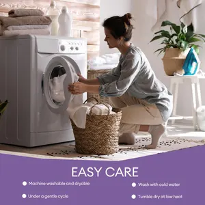 1pc Soft Pillow Protector mit Reißverschlusskissenabdeckungswanzen und Anti -Tricks 10 Hauptverkäufe Antiacarus Kissenbedeckung - №4