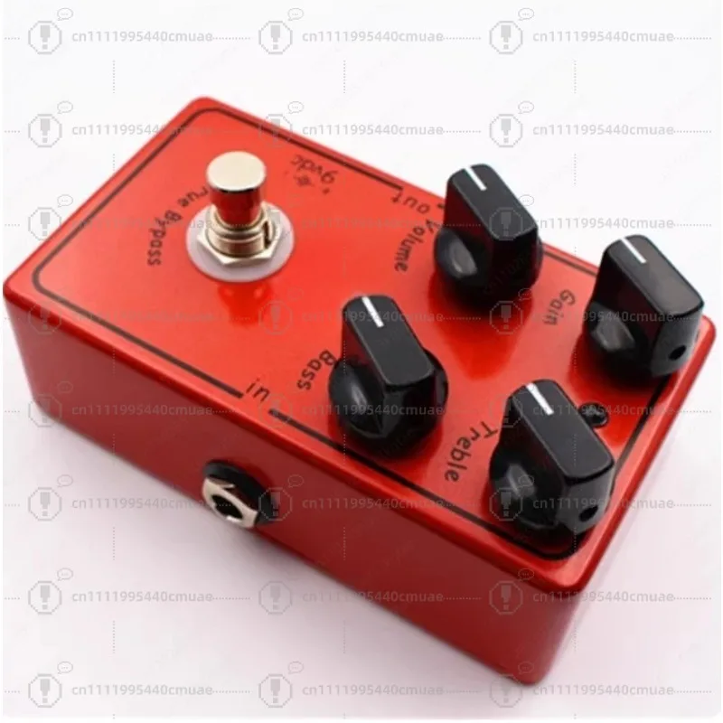 Electric Guitar Manual Single piece Effector Front stage Amplification Overload Pusher Reproduction