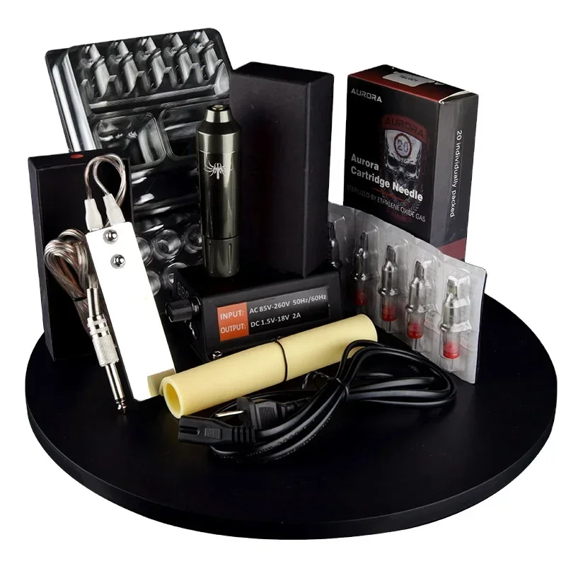 High Quality Tattoo Machine Kit Professional with 1 Tattoo Device 1 Tattoo Power 1 Pedal Complete  Kit