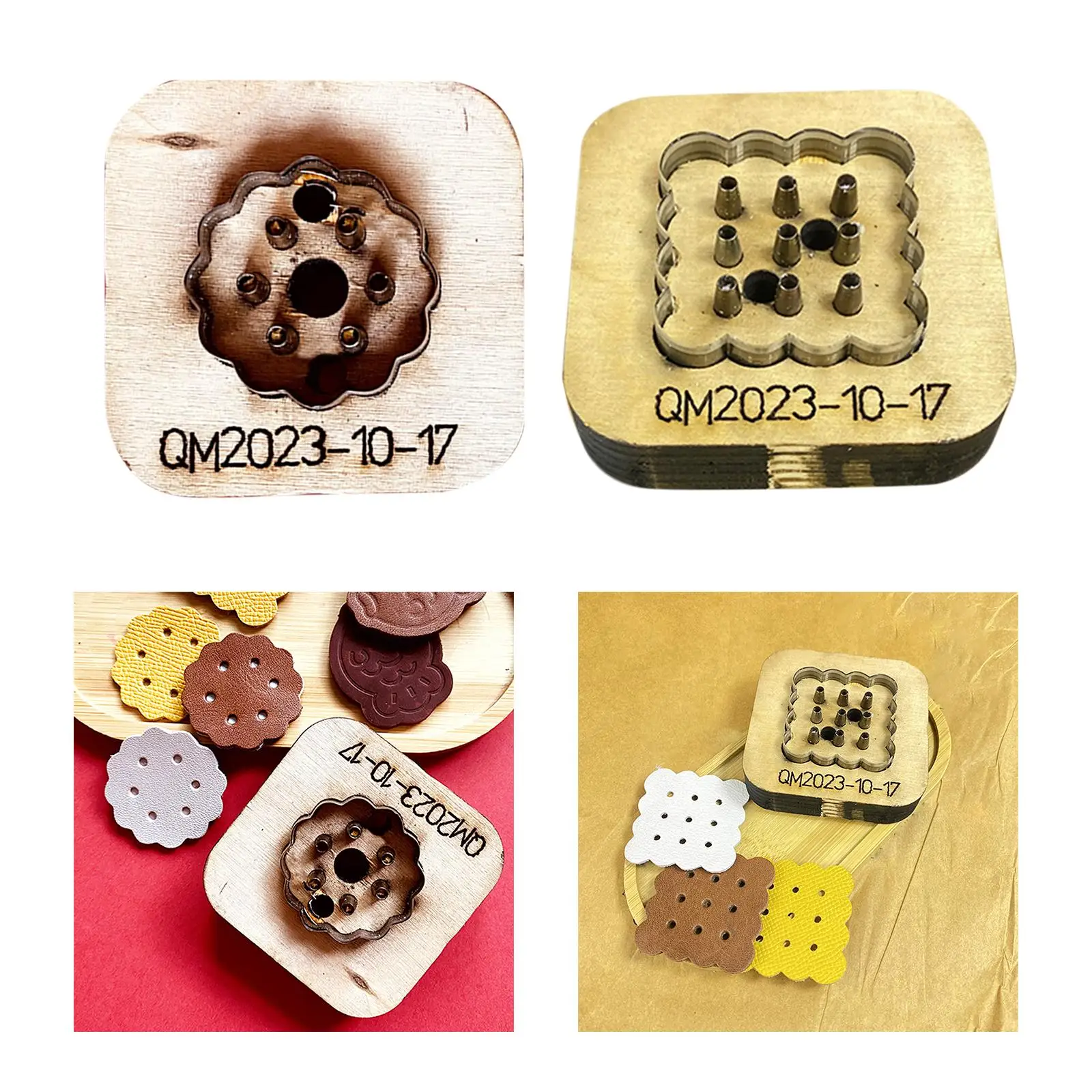 Leather Cutting Model Wood Die Practical Sturdy Metal Blade Cut Mould Punch Punching for Starter Tailor Househld Accessories