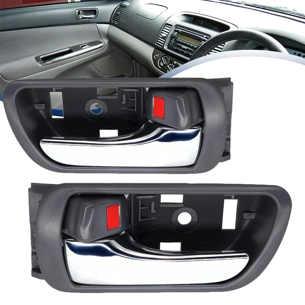 69206-33030 Chroming Car Door Inner Handle Door Interior Handle For Toyota Camry 2.4 ACV30 LE SE XLE 2002 2003 2004 2005 2006