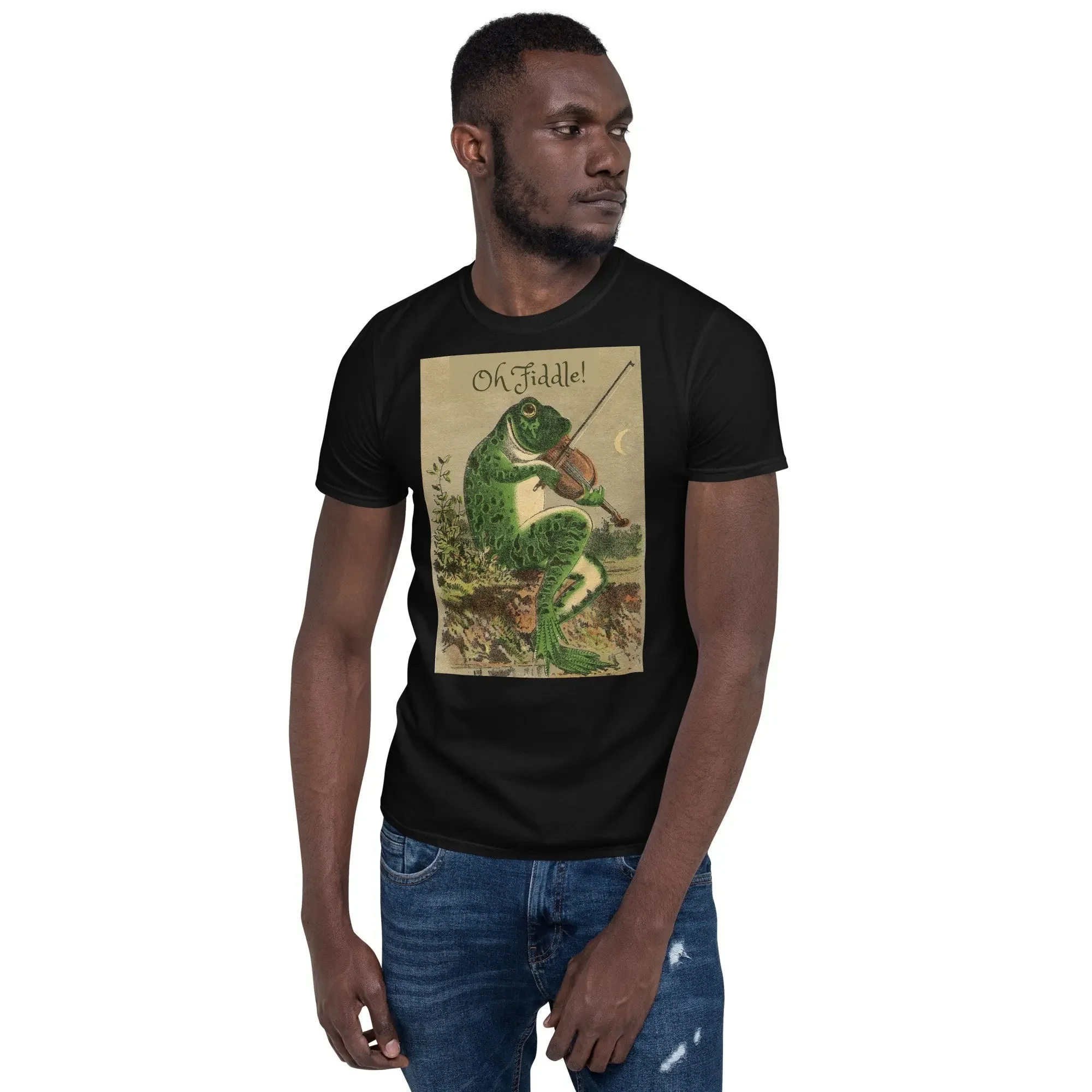 Frog Fiddle Player Violin Player T Shirt