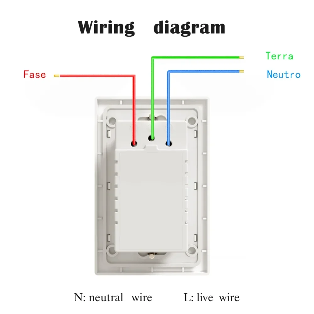 Melery Brasile WiFi Presa a muro intelligente USB Tuya Presa elettrica Presa PC/Pannello in vetro Alexa Google Home, Intelligenza tutta la casa