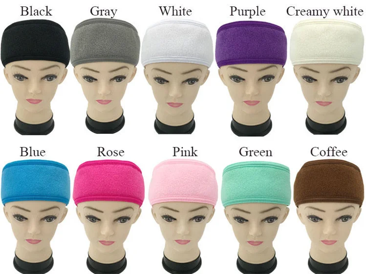 Hot Style Custom Logo Adjustable Beauty Spa Accessories Facial Girls Hair Band Makeup Spa Hair Bands For Girls