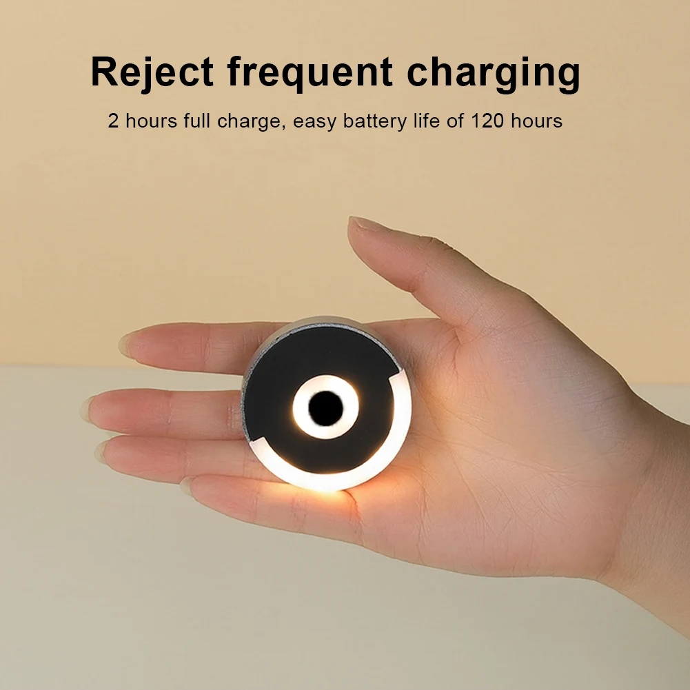 ضوء المحفظة مع جهاز استشعار تلقائي يضيء حقيبتك المستديرة مع مصباح حقيبة التحكم باللمس بمشبك خلفي للأصدقاء الأم #2