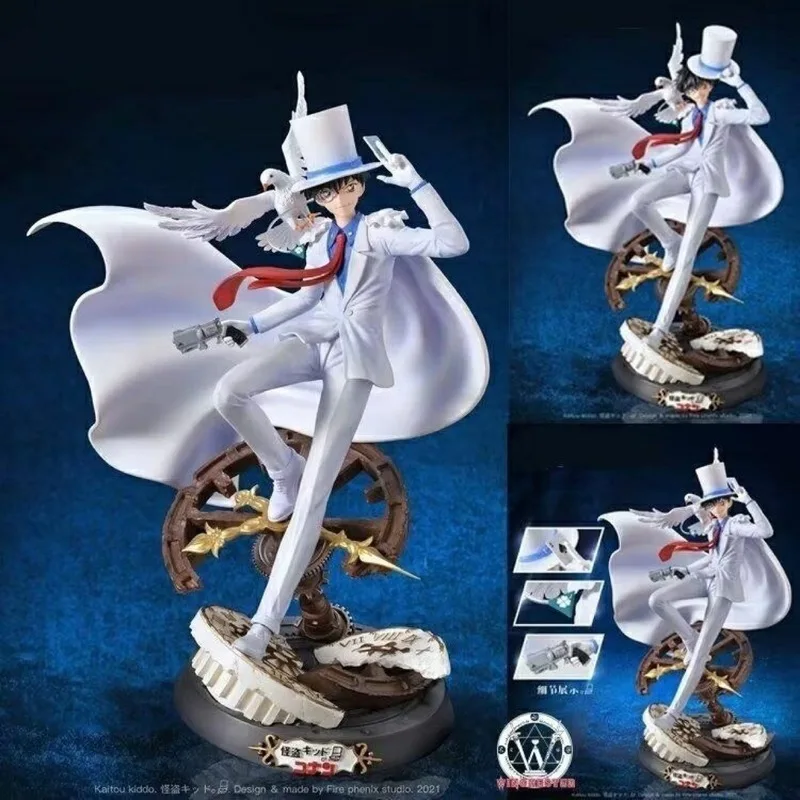 

Conan Gk Phoenix Fire Monster Thief Kid Black Feather Quick Fight Double-Headed Eagle Statue Model Boxed Collectible Toy Figure
