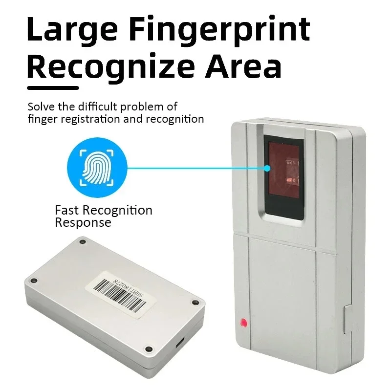 Leitor biométrico de impressão digital, scanner de controle de acesso, suporte para windows, android, ios, sistema linux, micro usb, sensor de impressão digital