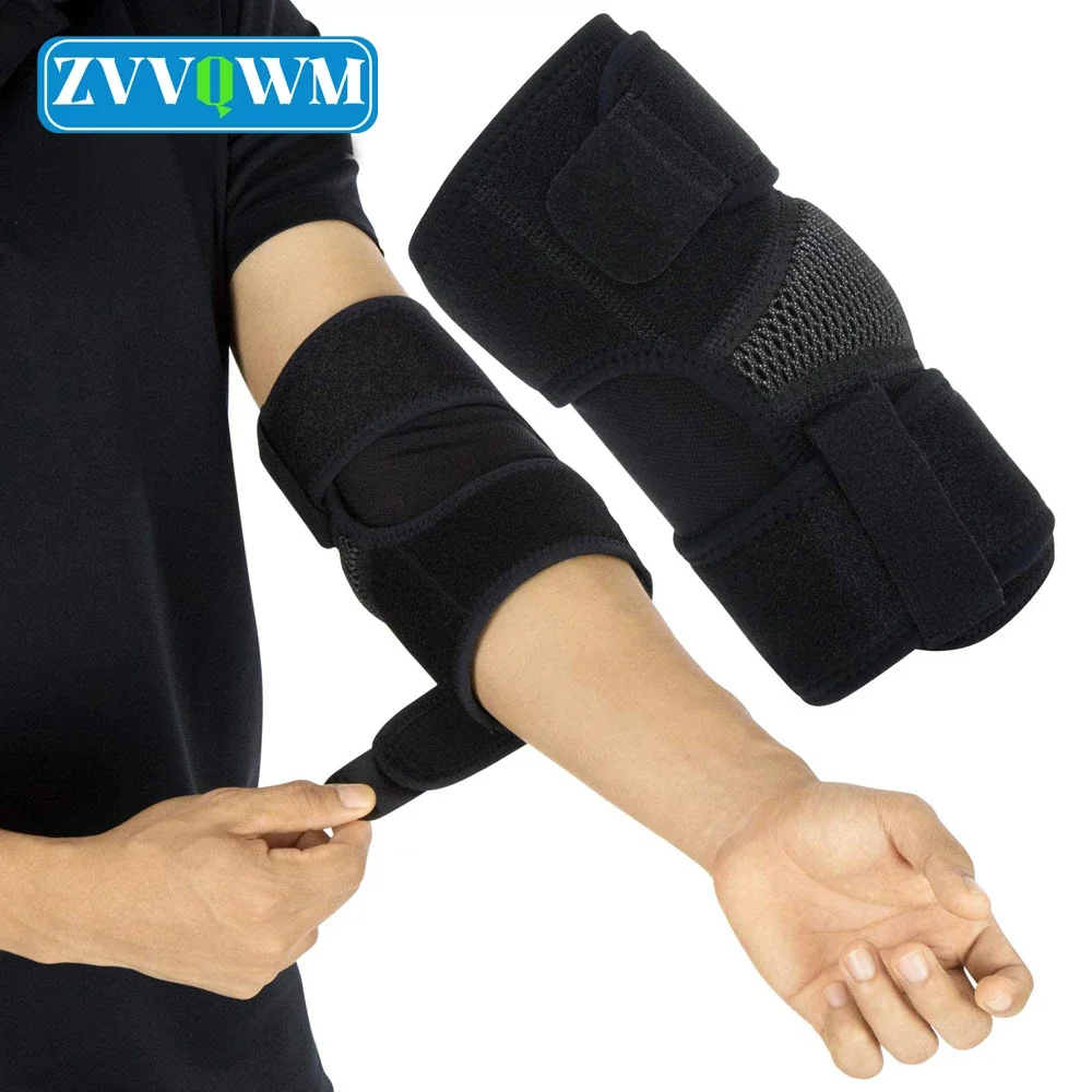 

1Pcs Compression Elbow Support Women Men Bursitis Elbow Brace Tendonitis Joint Pain Relief ACE Brace Elbow Arm Support