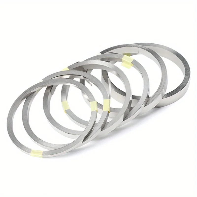 1 Roll 10m 18650 Li-ion Battery Nickel Sheet Plate Nickel Plated Steel Belt Strip Connector Spot Welding Machine Battery Welders