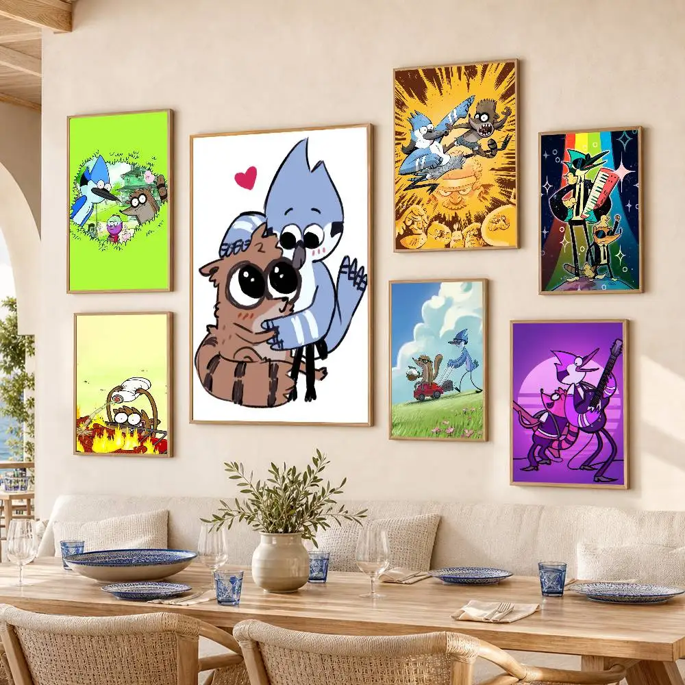 R-Regular S-Show Poster Self-adhesive Art Waterproof Paper Sticker Coffee House Bar Room Wall Decor