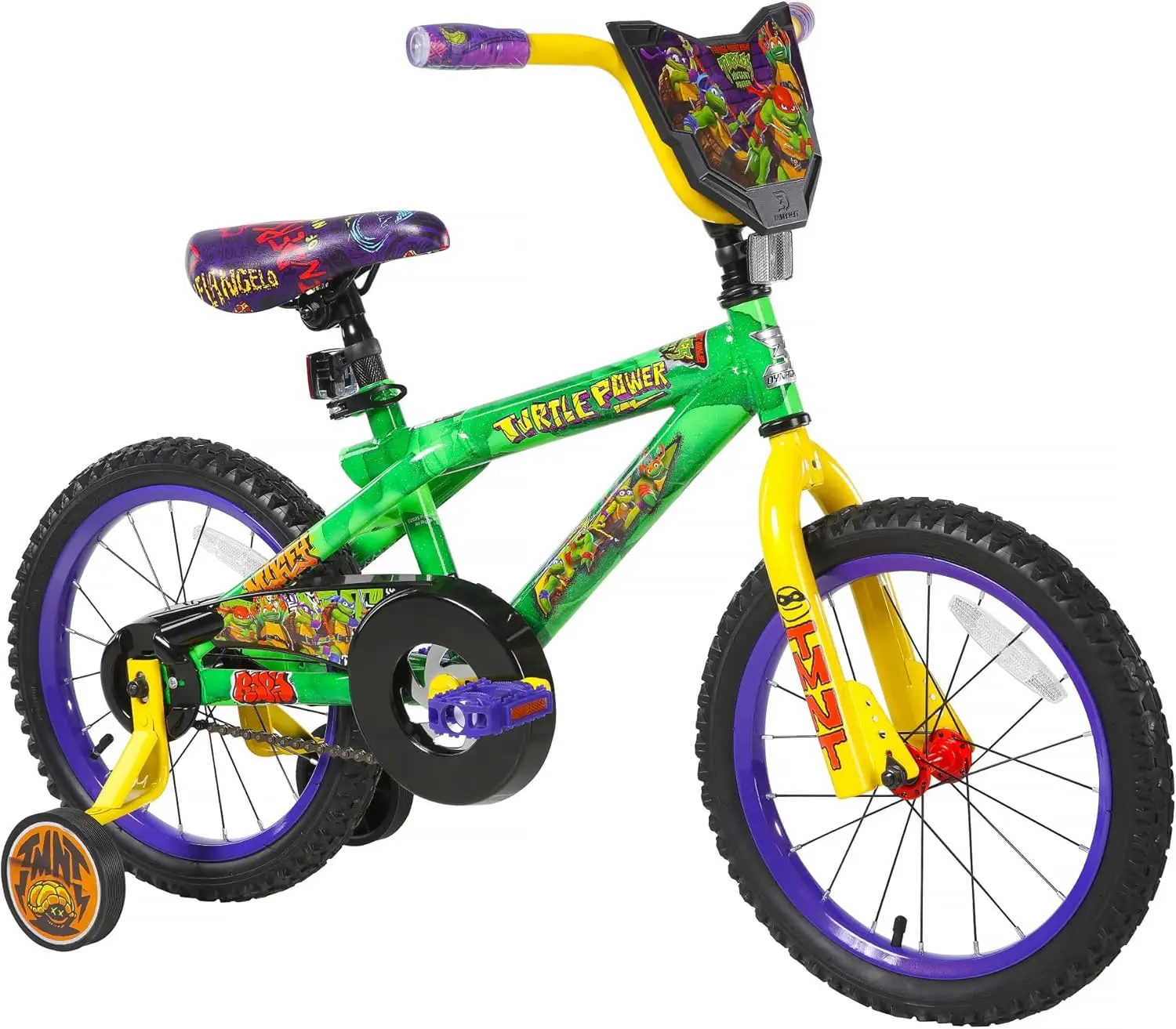 Teenage Mutant Ninja Turtles Boys Bike - Ideal for Children Aged 5-7 Years