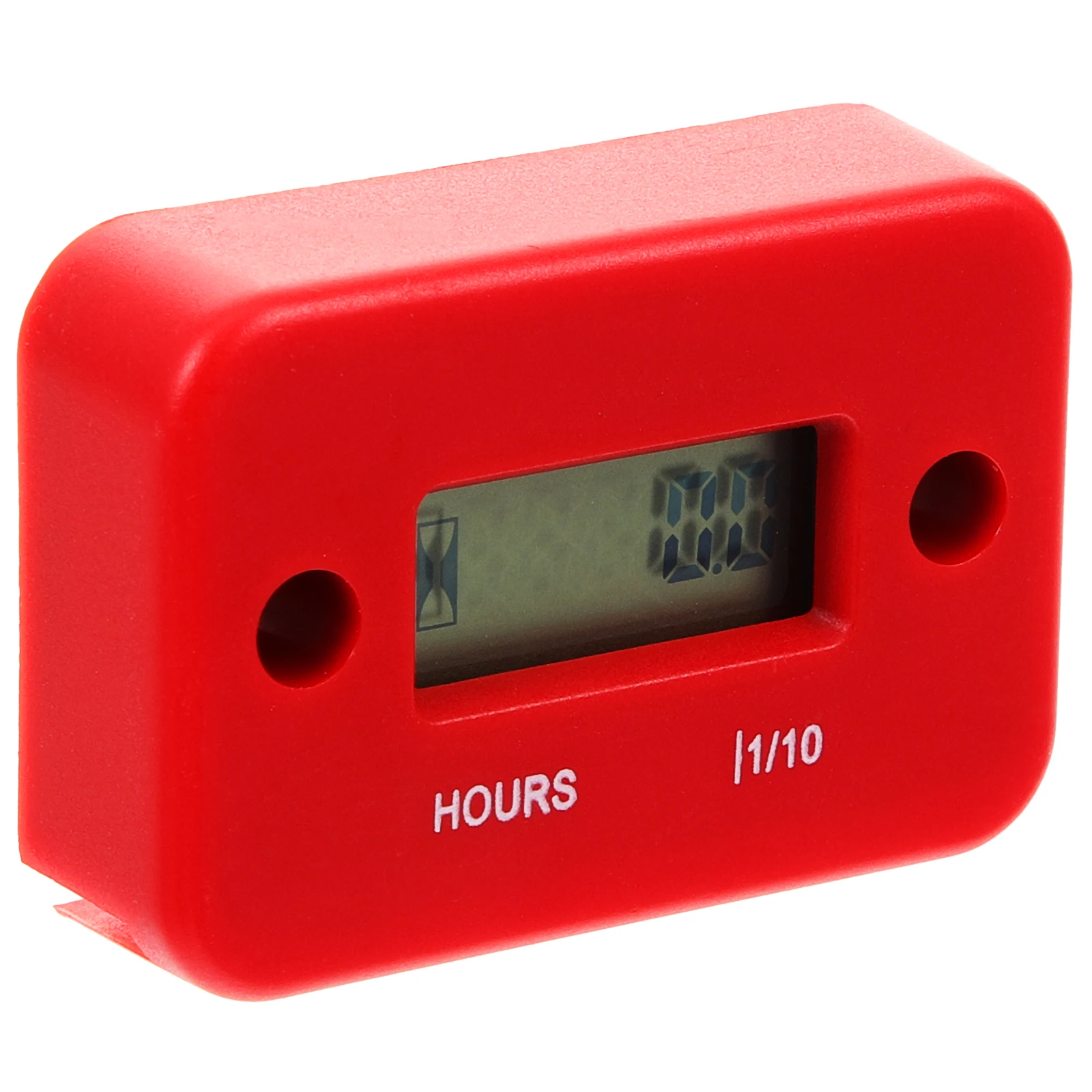 

Digital Red Electronic Hour Meter Waterproof Tachometer Engine Timer for Motorcycle Small Engines Counter Accumulated Time