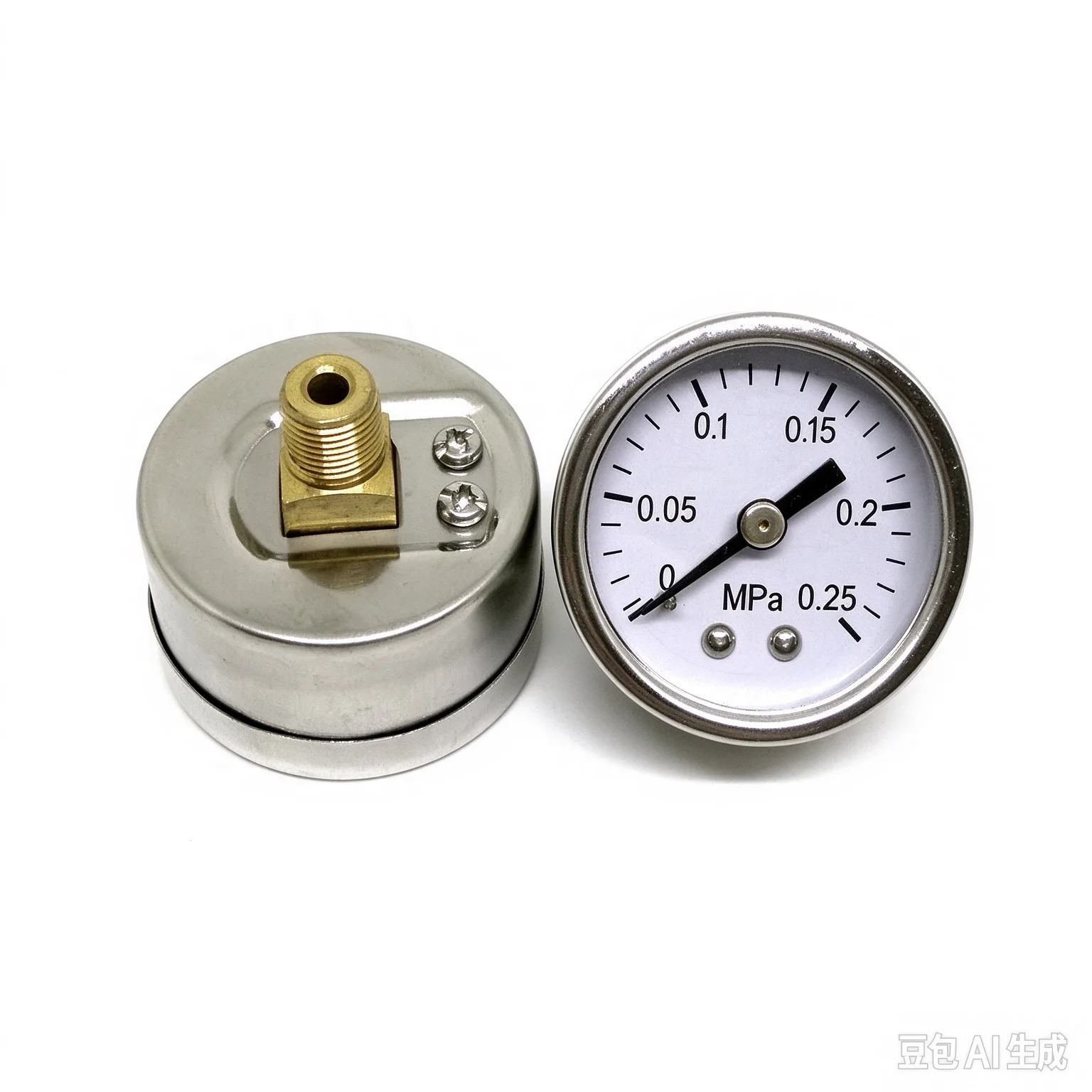 Precision Air Pressure Gauge 0-1MPa / 0-0.25MPa / 0-0.4MPa, 1/8