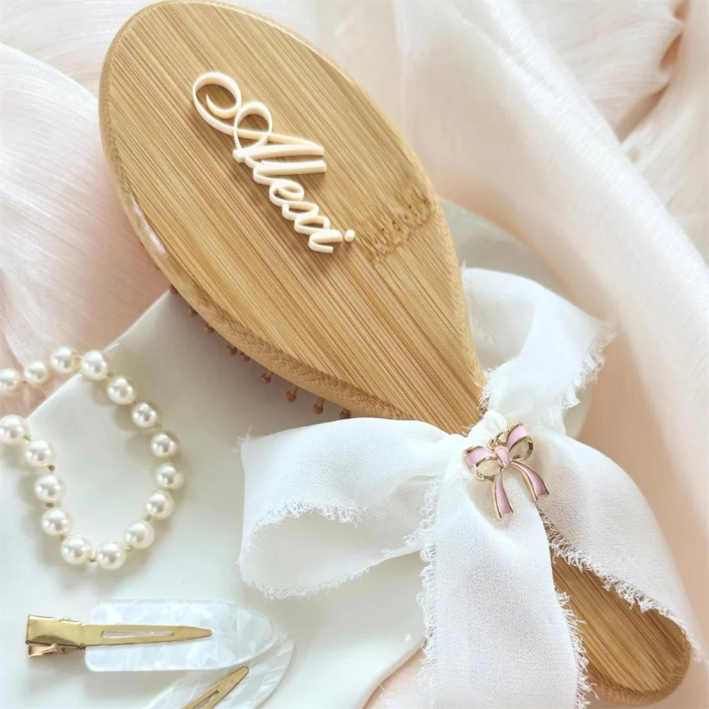 Custom Hair Brush Comb Party Favor Bridal Party Favor Bulk Wedding Party Bridesmaid Gift Sweet Birthday Party Favor Custom Comb