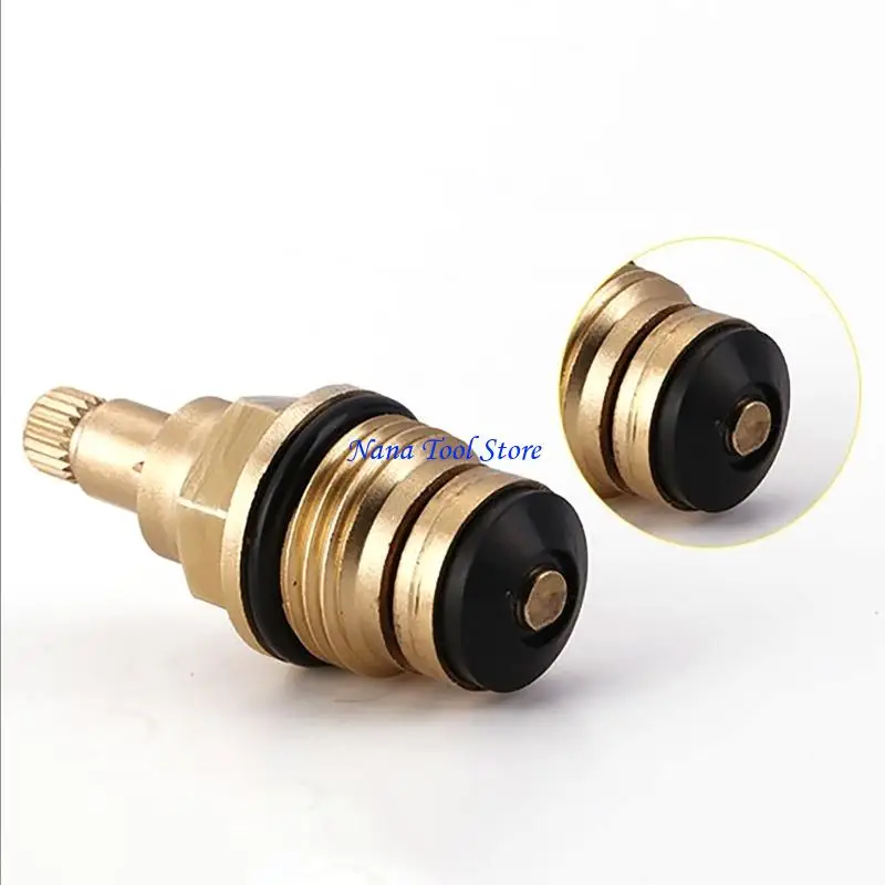 

31GJ Brass Slow Opening Spool Faucet Cartridge Valves Replacement Faucet Hot And Cold Water Spool Faucet Repair Parts