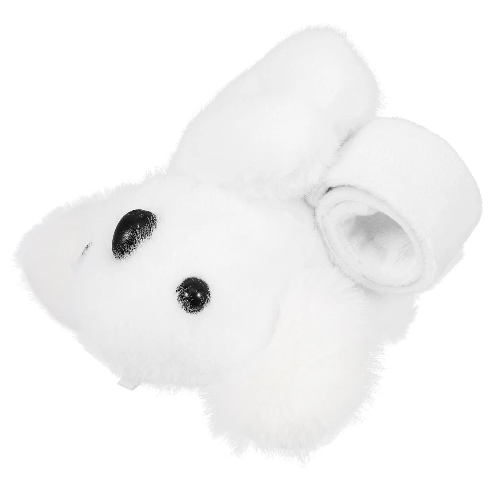 

Panda Patting Circle Bike Handlebar Ornament Slap Bands Adorable Cartoon Design Material Motorcycle Accessories