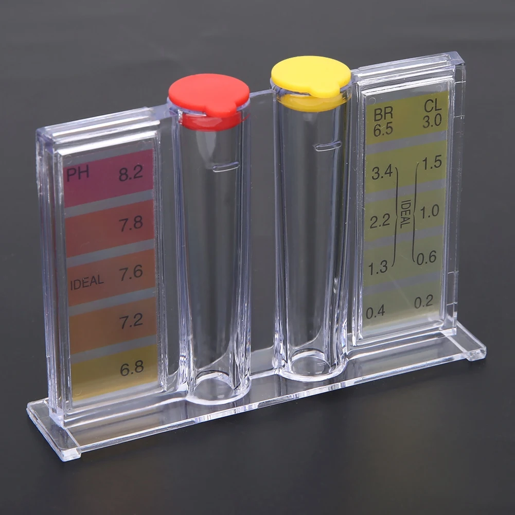 PH-Chlor-Wasserqualitätstestkit Schwimmbad-Tester Wassertestbox Wasserqualitätstestkit – Detail 7