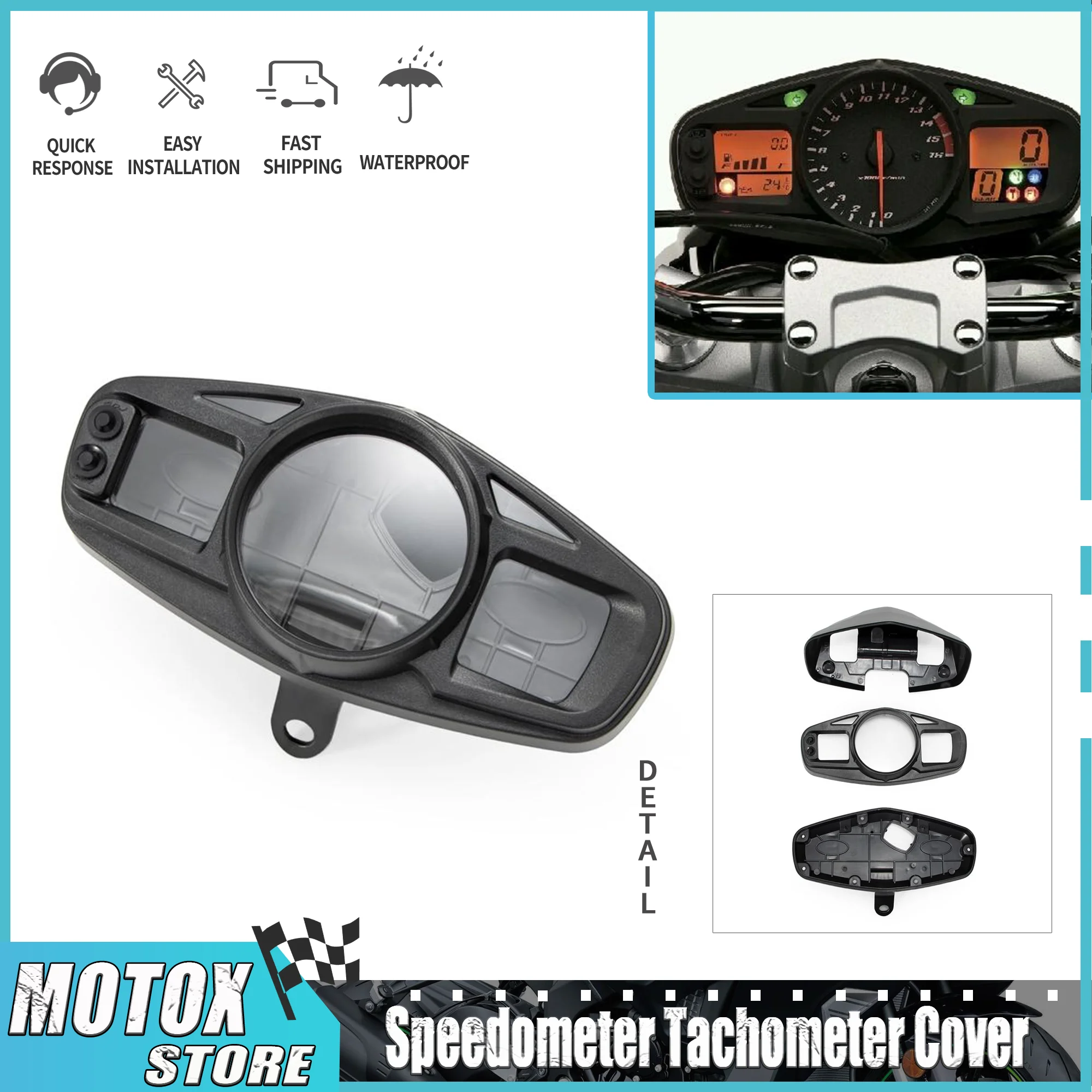 

Крышка тахометра спидометра мотоцикла, подходит для SUZUKI GSR400 GSR600 BK400 BK600 2006-20116007 2008 GSR 400 GSR 600