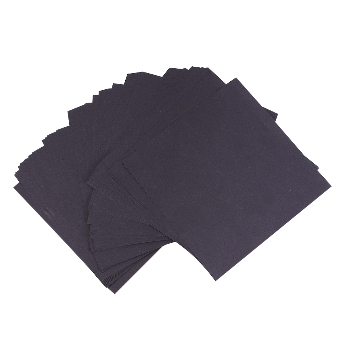 100 stuks zwart vouwpapier veilig milieu voor doe-het-zelf handwerk papier kraan schoolprojecten handwerkbladen