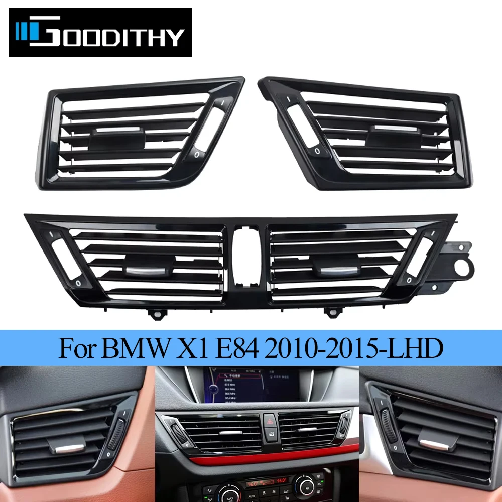 

LHD Car Intertior Central Left Right Air Conditioning AC Vent Grille Outlet Panel Trim Replacement For BMW X1 E84 64229258354