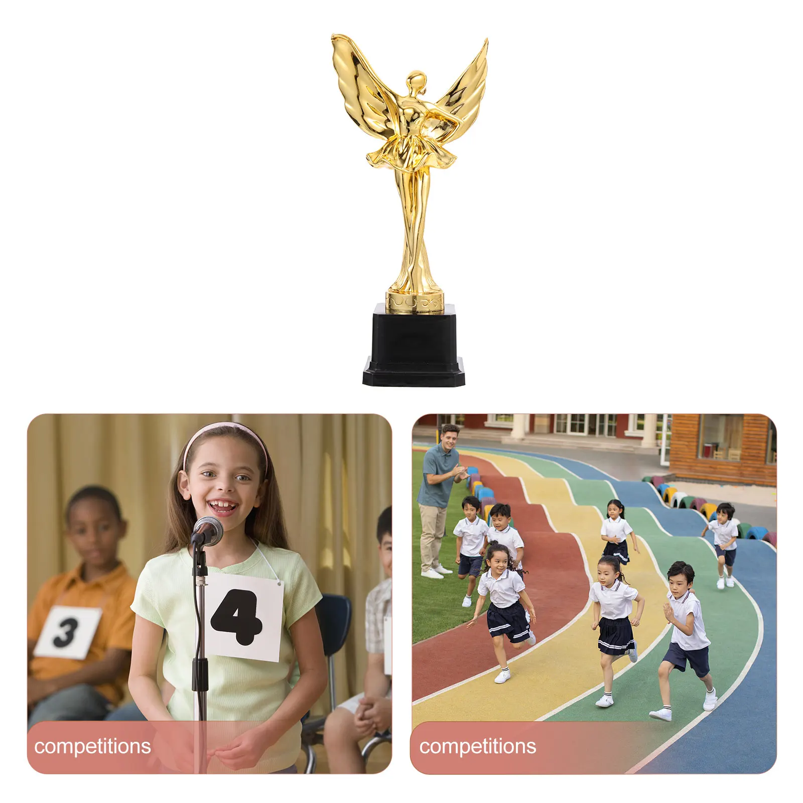 

Decorate Dance Competition Trophy Child Trophies for Kids Abs Award Cups Ballet Dancer