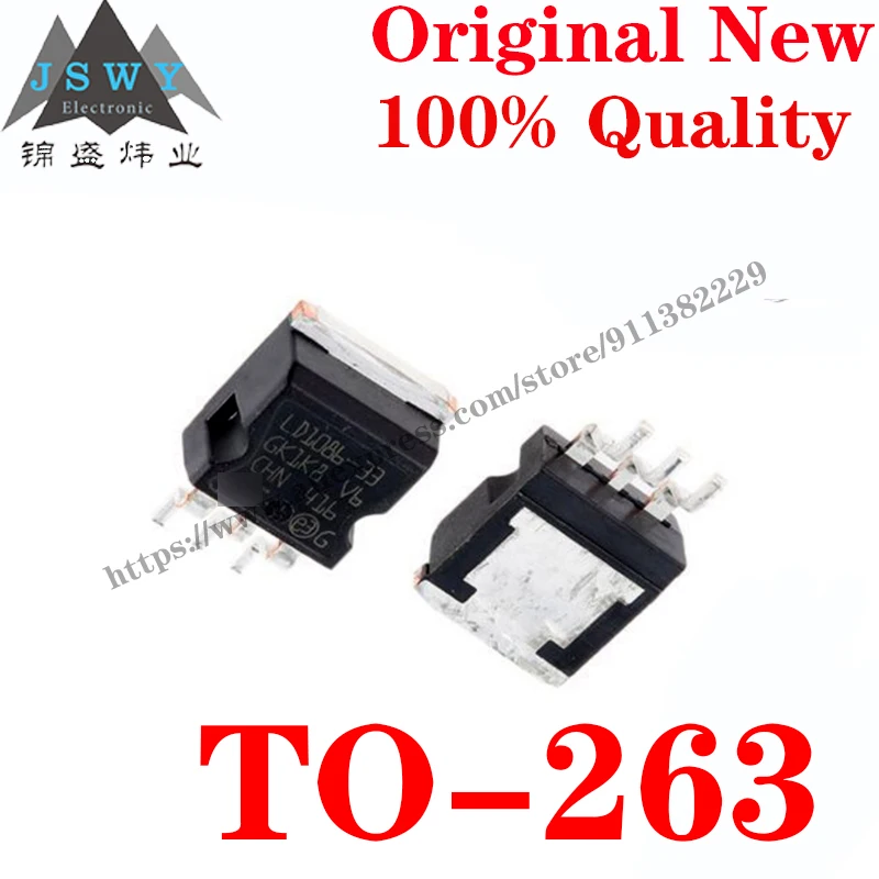 

10~100 PCS LD1086D2M33TR TO-263 Semiconductor Power Management Low Dropout Regulator IC Chip the for module arduino Free Shiping