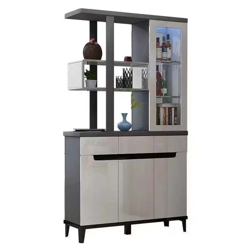 Living room partition cabinet double-sided porch cabinet screen wine integrated modern simple foyer shoe decorative room