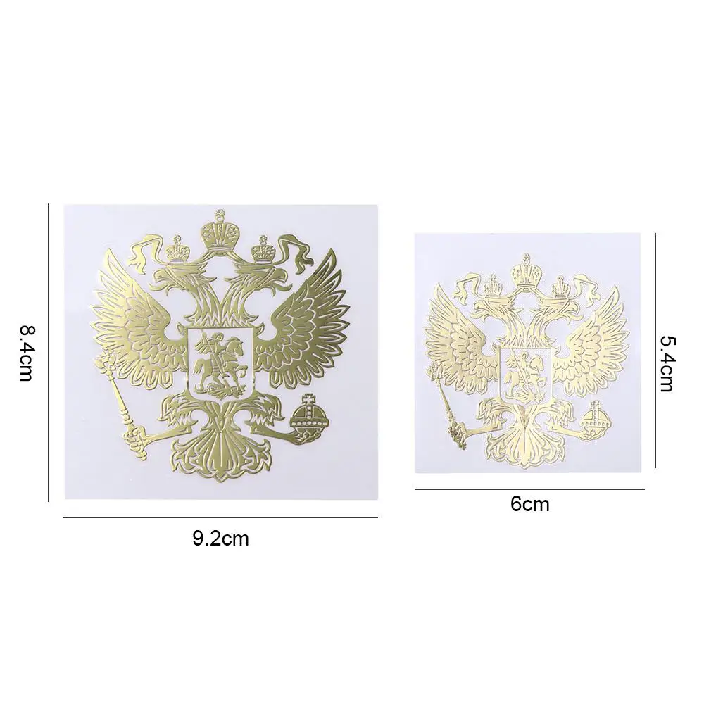 سيارة الشارات النيكل معدن ملصقات معدنية دفتر ملصق معطف الأسلحة روسيا سيارة ملصق الهاتف ملصق ثلاثية الأبعاد سيارة ملصق سيارة ملصق