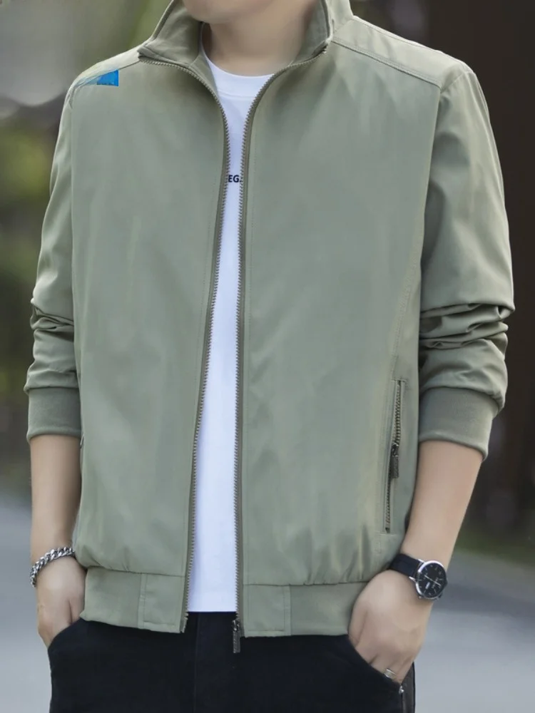 

Мужская весенне-осенняя куртка Paul, уличная ветрозащитная стойка с воротником-стойкой, цветная спортивная езда на велосипеде, бег средней молодежи, подходит для 3D...