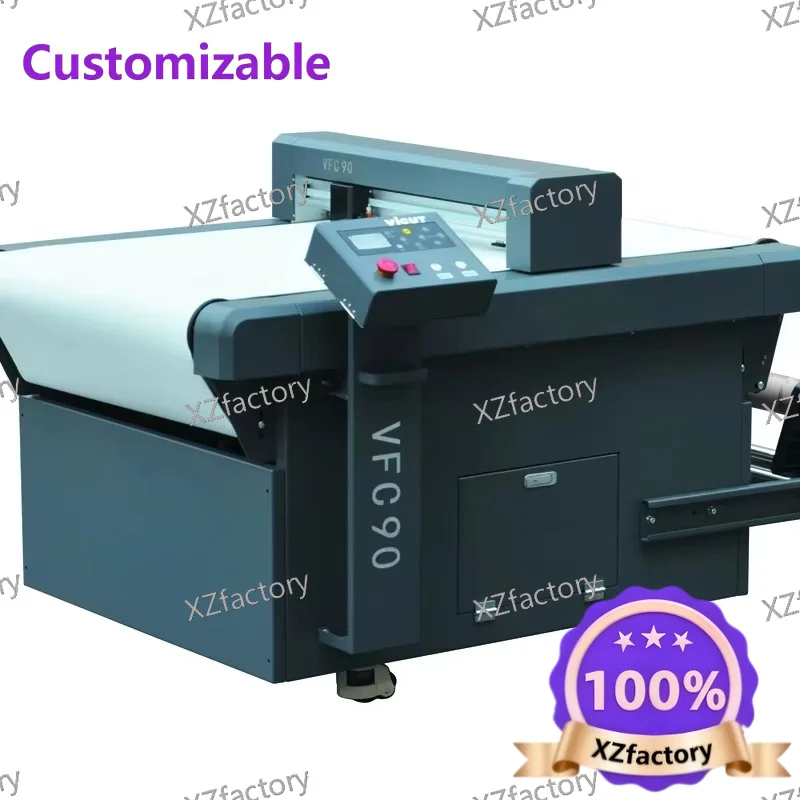 Customizable Cutter Machine VFC90 with CCD Camera to Reads Registration Marks