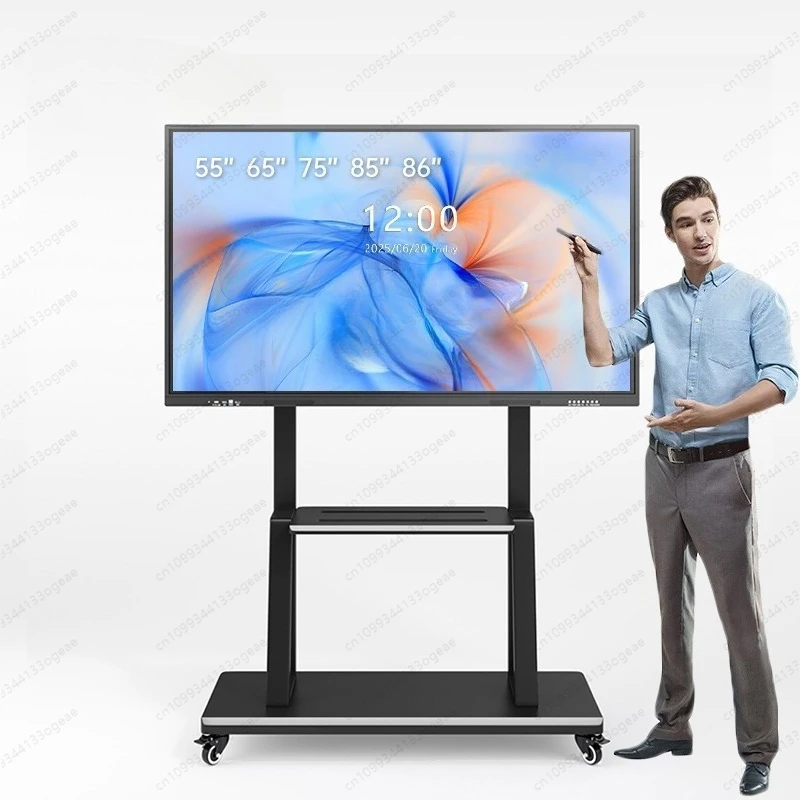 55 65 75 85 86 98 110 Inch Interactive Flat Panel 4k Camera Digital Interactive Smart Boards for School Teach