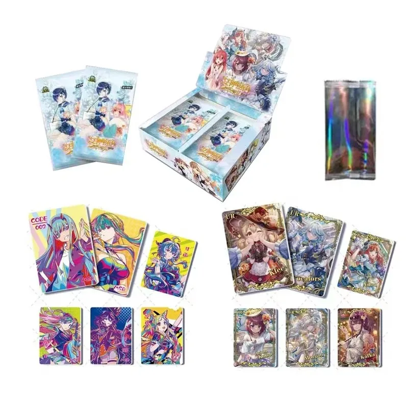 Wholesale Goddess Story Cards Rare Collection Cards Sexy Beautiful Girl Game Anime Playing Paper Cards For Toys Christmas Gift