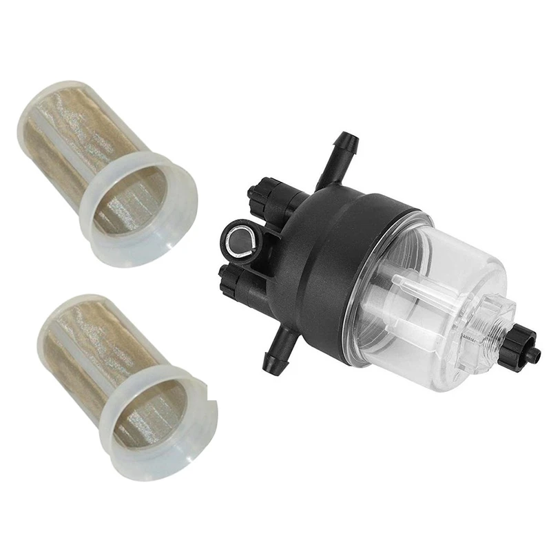 3 Pcs Brand New 130306380 One Fuel Filter Assembly and Two Extra Filter elements for Truck 400 Series Engine