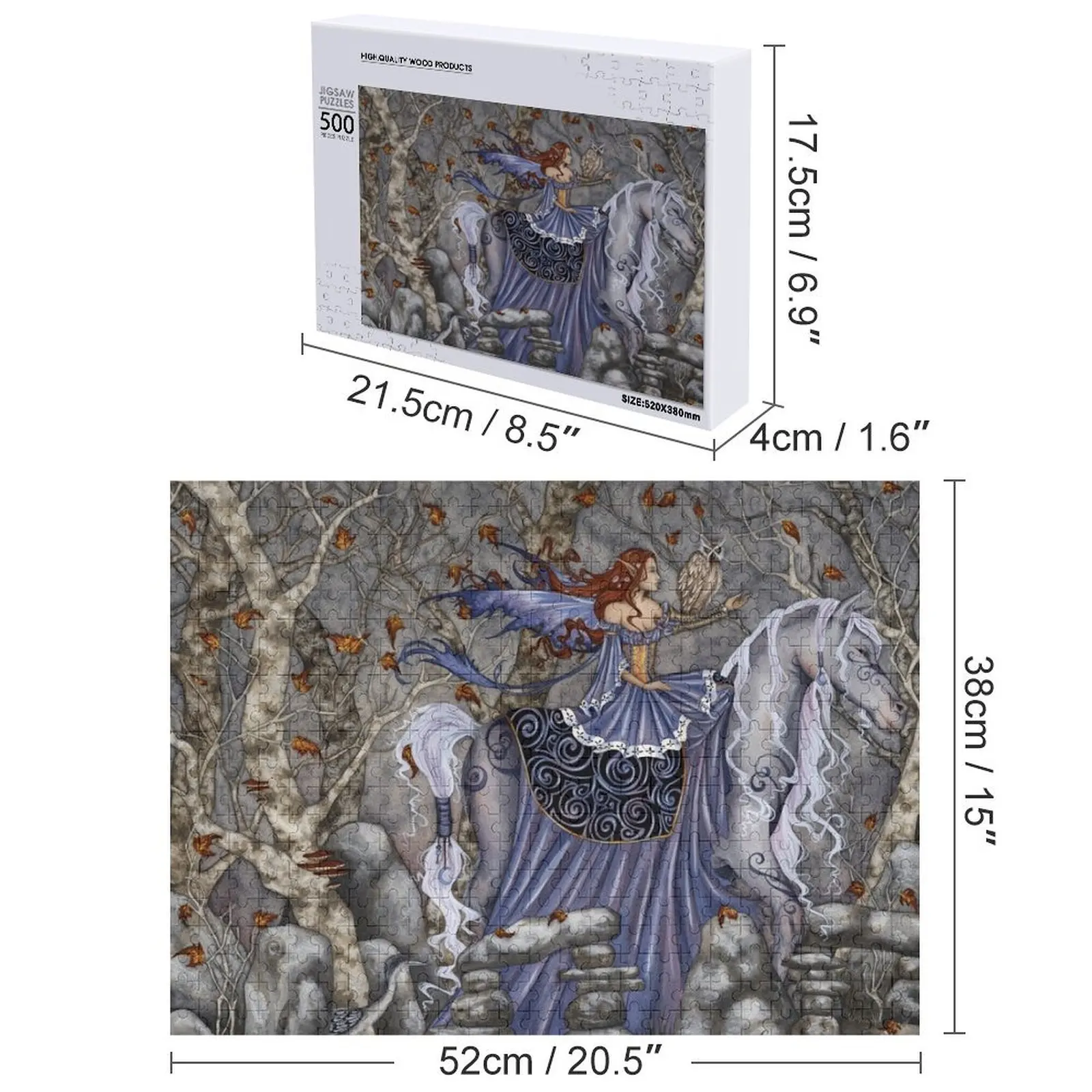 أحجية الصور المقطوعة للرحلة المسحورة، اسم خشبي مخصص للأطفال مع ألغاز مخصصة للصور #4