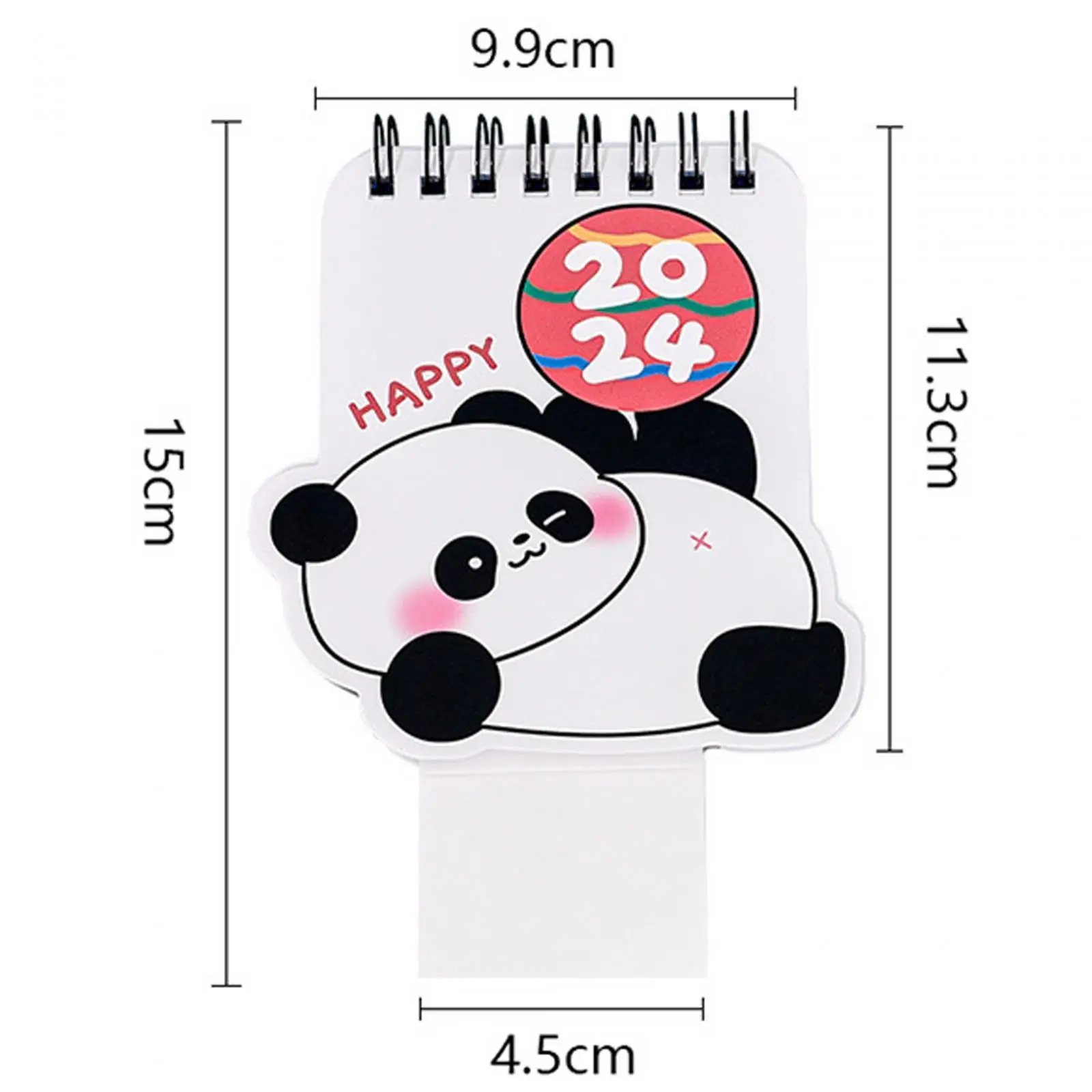 Mini Desk Calendar, Home Decor para Escritório, Estudo, Auto Disciplina Clocking