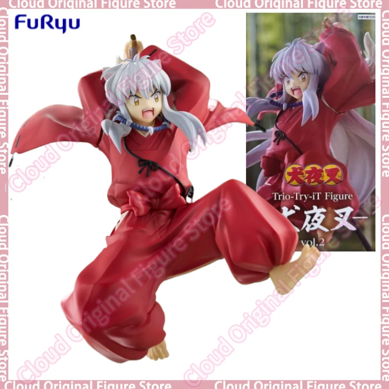 

In Stock 100% Original FURYU Trio-Try-iT Inuyasha PVC Anime Figures Model Collection Doll Toy Gift Hobby