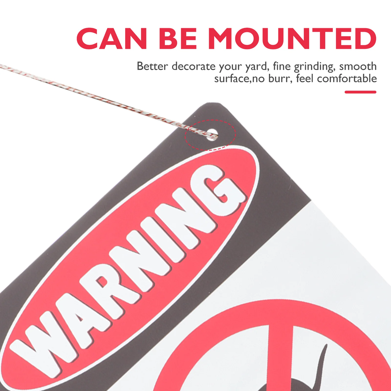 2-teiliges Warnschild „Safe No Dogs“, Ornament für den Hof, zum Aufhängen von Bildern, Vorsicht, Haustier, Pinkeln, Büroaufkleber