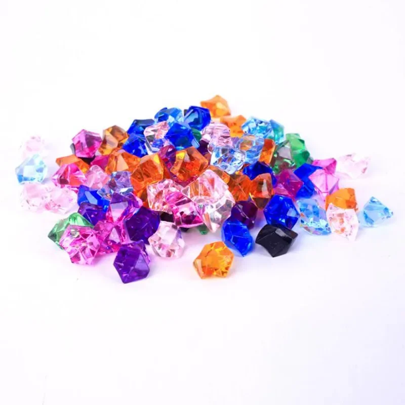 Pirate Jewels Treasure Acrylic Crystal Gems Vase Filler Confetti Props  Theme Party Christmas  Cosplay Wedding Birthday Cosplay