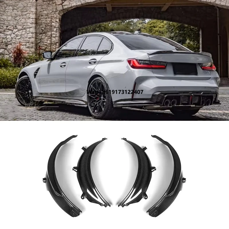 

High Quality Dry Carbon Fiber Replacement Wheel Arches for G80 G81 M3 2021+ OEM Style Wheel Arches Cover