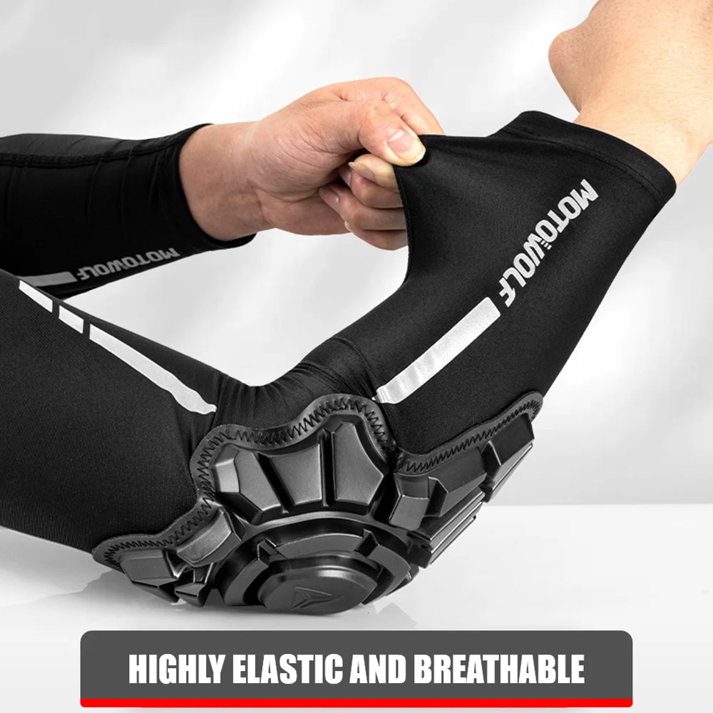 

Summer Motorcycle Elbow Pads MTB Cycling Elbow Protection Motocross Elbow Protector BMX DH ATV Motorcyclist Equipment