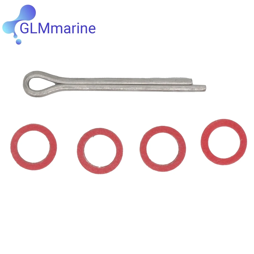 Lower Unit Seal Kit with Prop Shaft Oil Seal for Yamaha 2-str 75 80 85 90HP Outboard Motors 93101-25M03 O-ring seal  93210-85M97