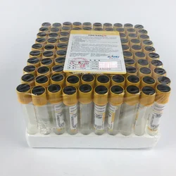 50pcs Disposable Vacuum negative pressure blood vessel separation gel coagulant tube for serum separation and extraction