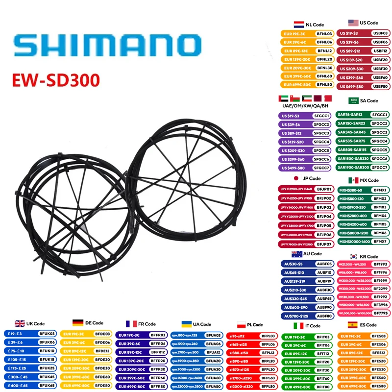 Shimano New Di2 Part EW-SD300 Wire Cable For R7170 R9270 R8170 R9250 12s Original Shimano