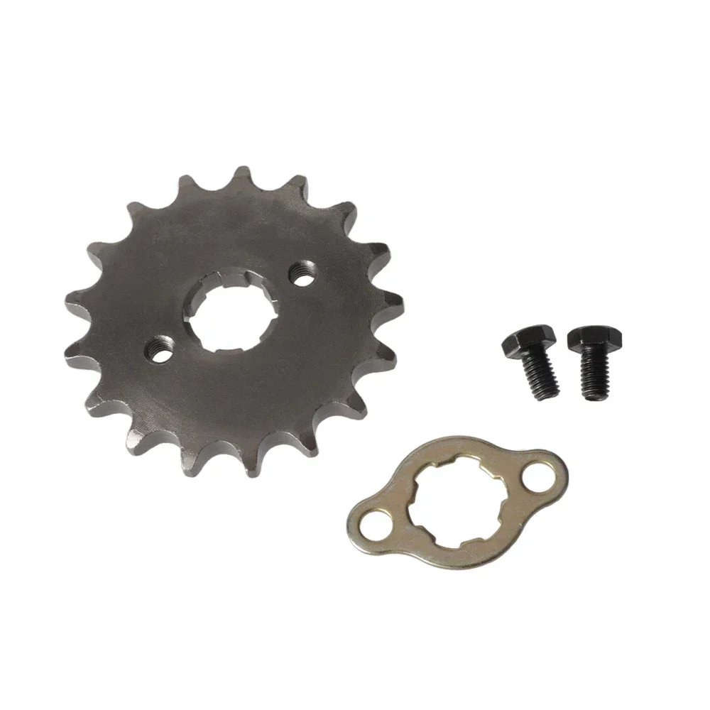 Motorcycle 428-17T-20mm Sprocket Front Engine Drive Gear Suitable for 50cc 70cc 110cc 125cc Off-Road Vehicle Mini Bike ATV