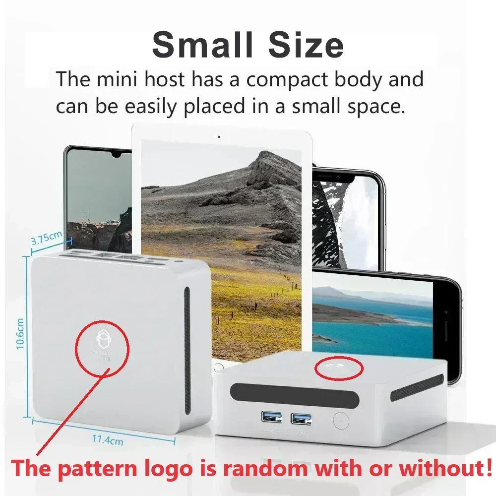 SZBOX R5 5500U R5 7530U / R7 4800H R7 5800H كمبيوتر صغير Windows 11 PRO DDR4 3200MHz NVME SSD WiFi 6 BT 5.2 كمبيوتر ثلاثي العرض